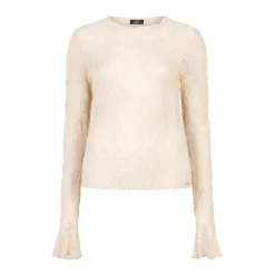 DAMES Ibana Lange Mouw Top in Taola Stijl