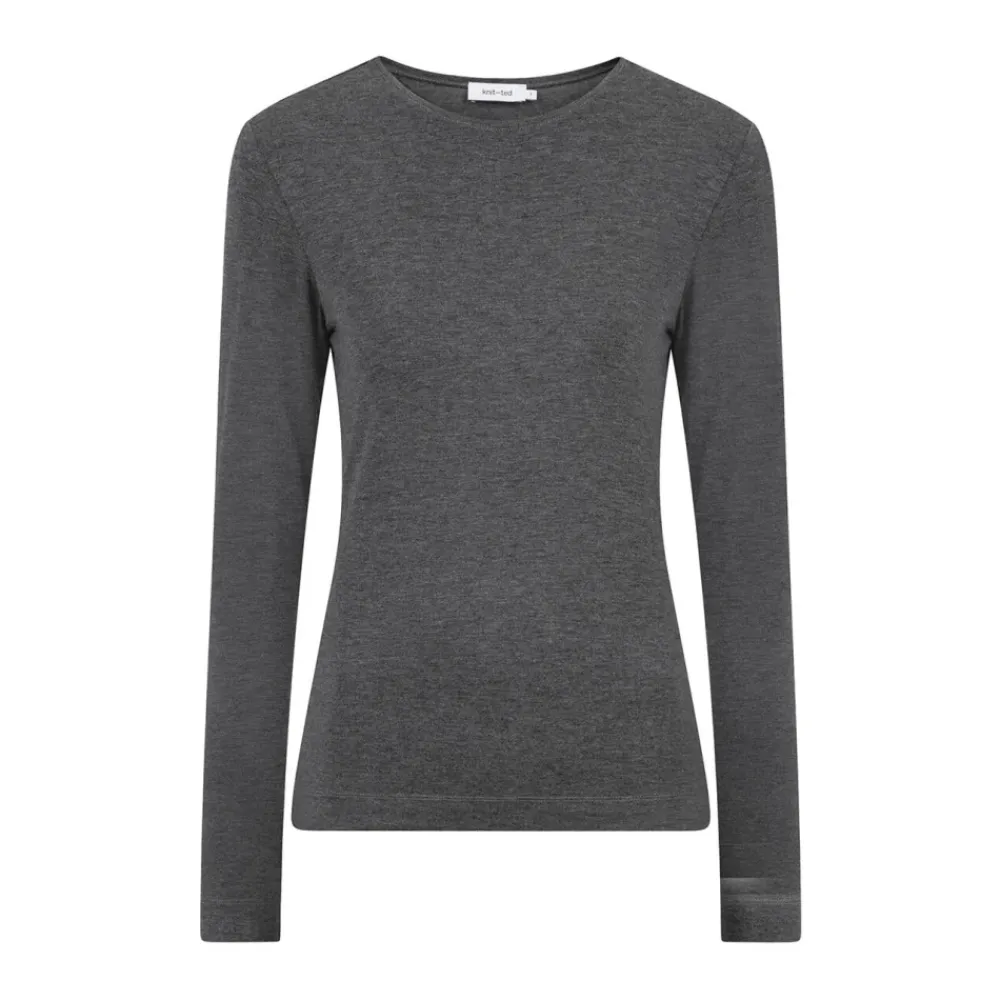 DAMES Knit-ted Shirts^Lange Mouw Top Zoe