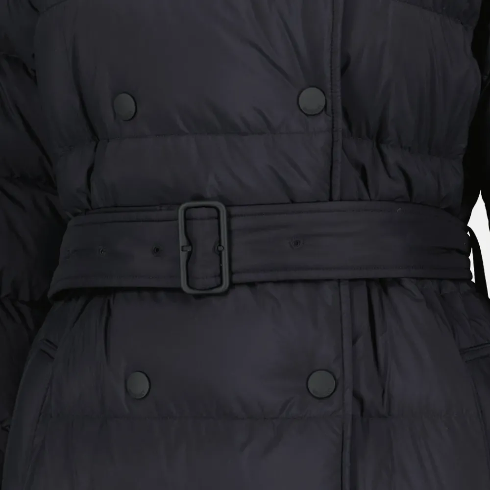 DAMES Burberry Lange Nylon Pufferjas