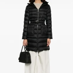 DAMES Moncler Lange Parka Jas met Capuchon