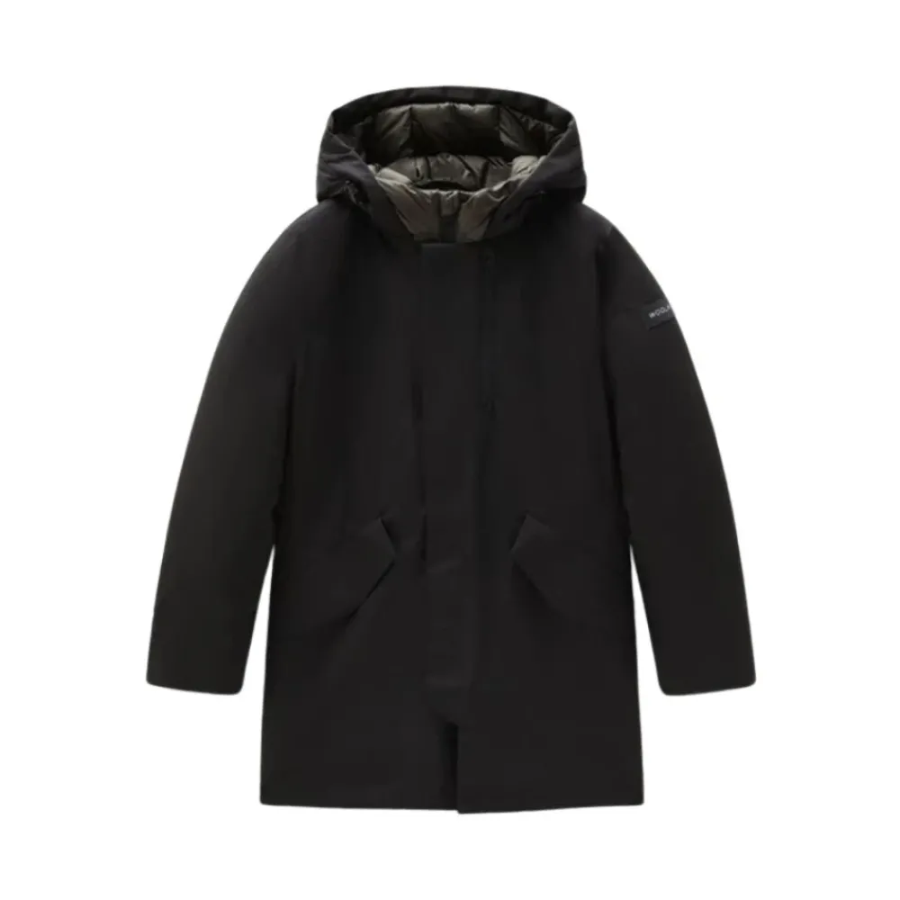 Woolrich Lange Parka met Capuchon