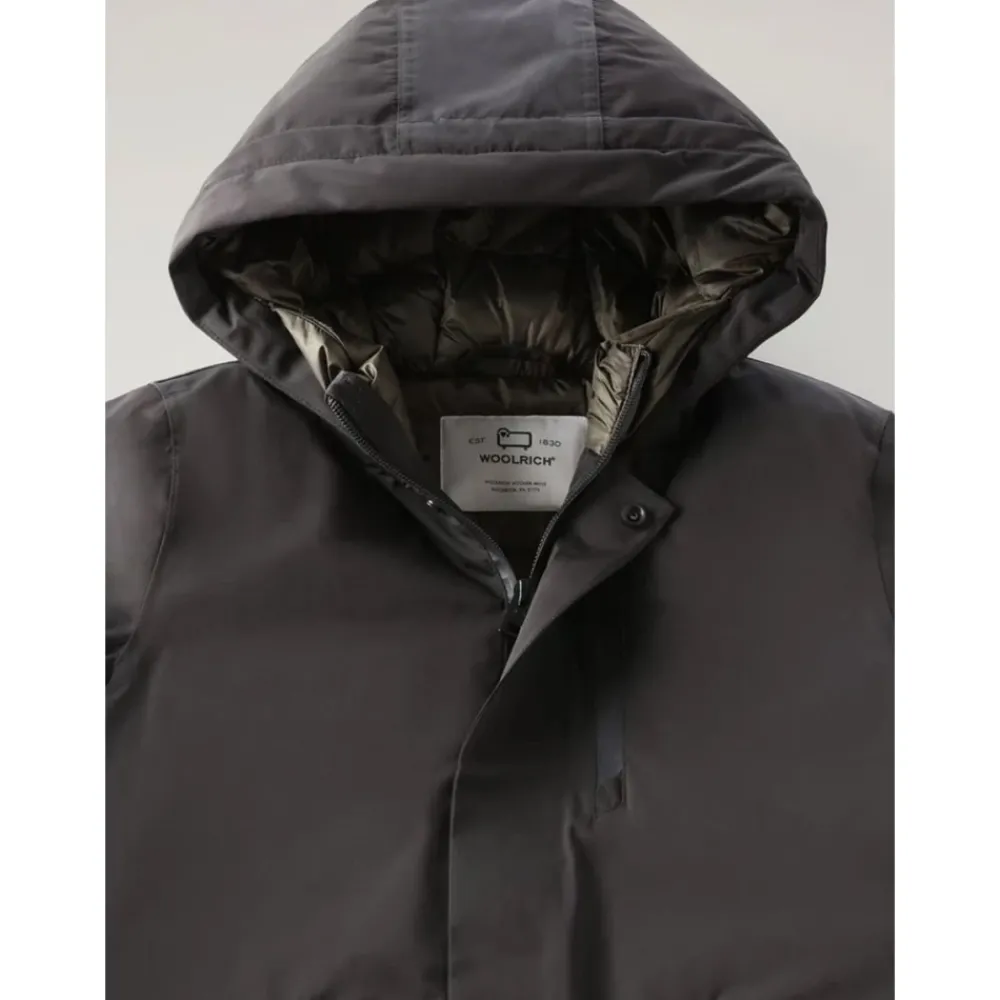 Woolrich Lange Parka met Capuchon