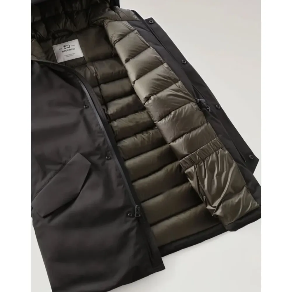 Woolrich Lange Parka met Capuchon