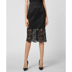 DAMES Philipp Plein Rokken^Lange Rok Kant