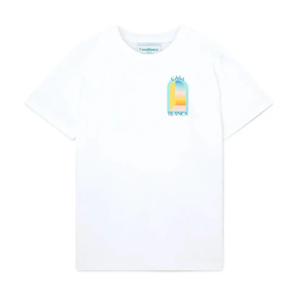 Heren Casablanca L'Arc Coloré T-shirt