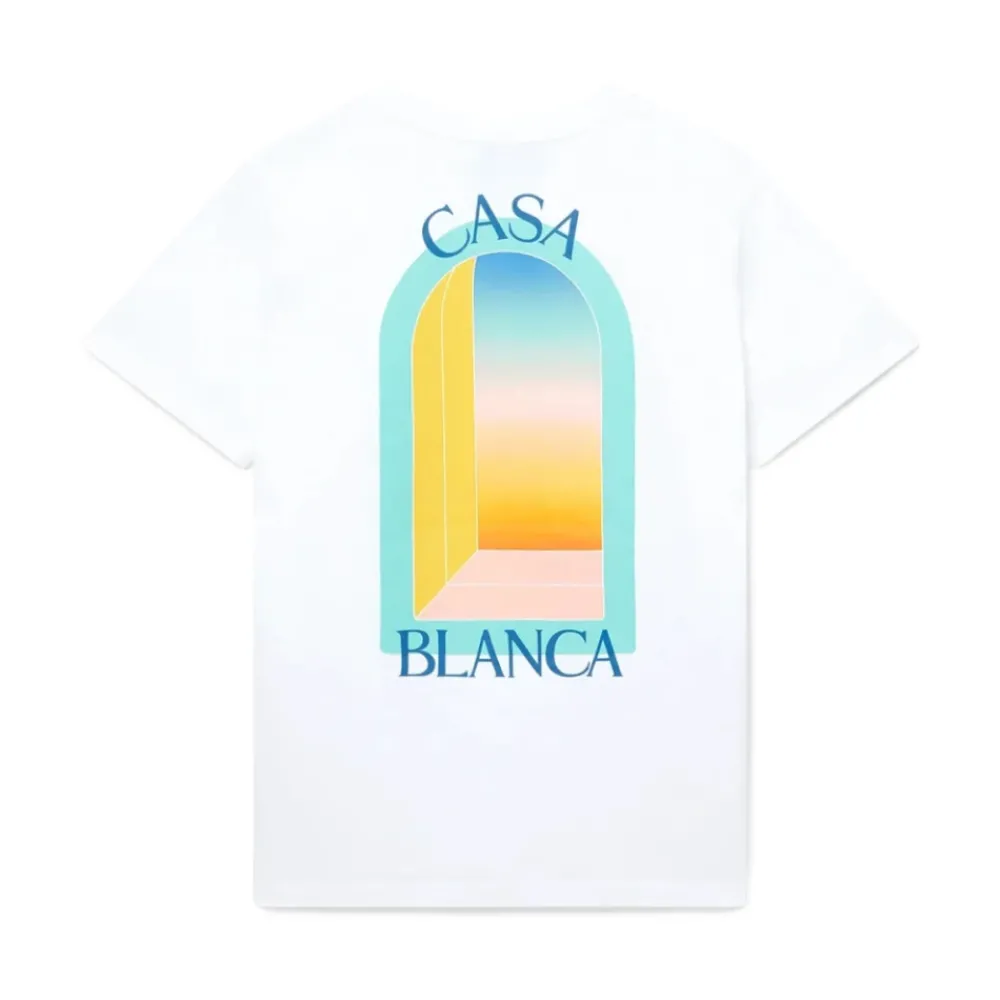 Heren Casablanca L'Arc Coloré T-shirt