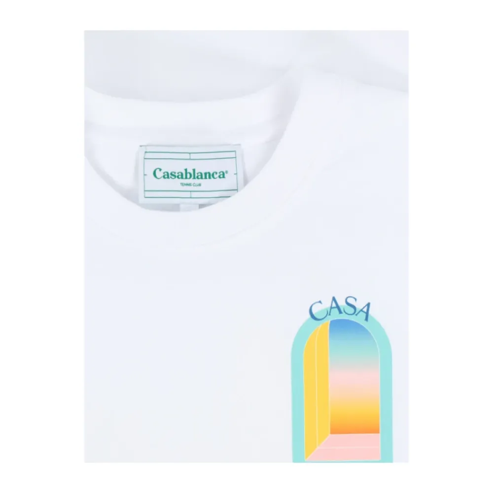 Heren Casablanca L'Arc Coloré T-shirt