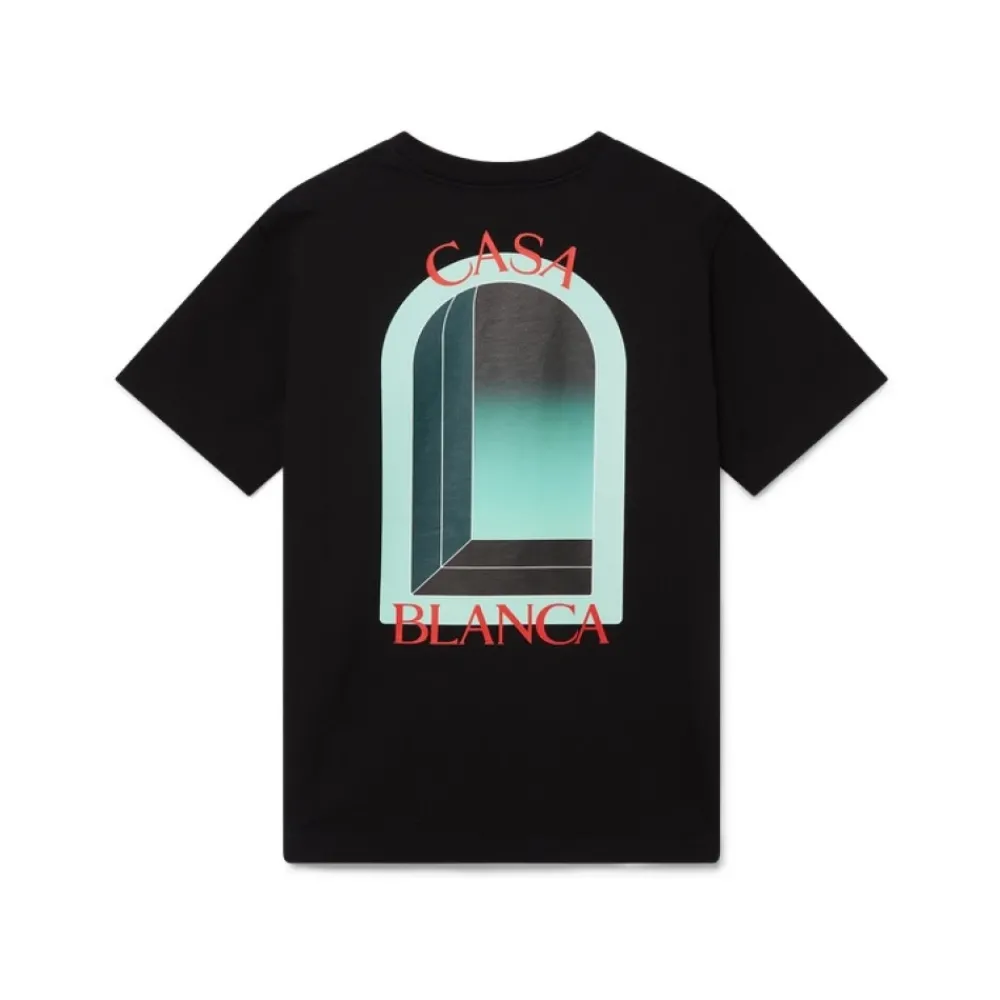 Heren Casablanca Shirts^L'Arche Korte Mouw T-shirt