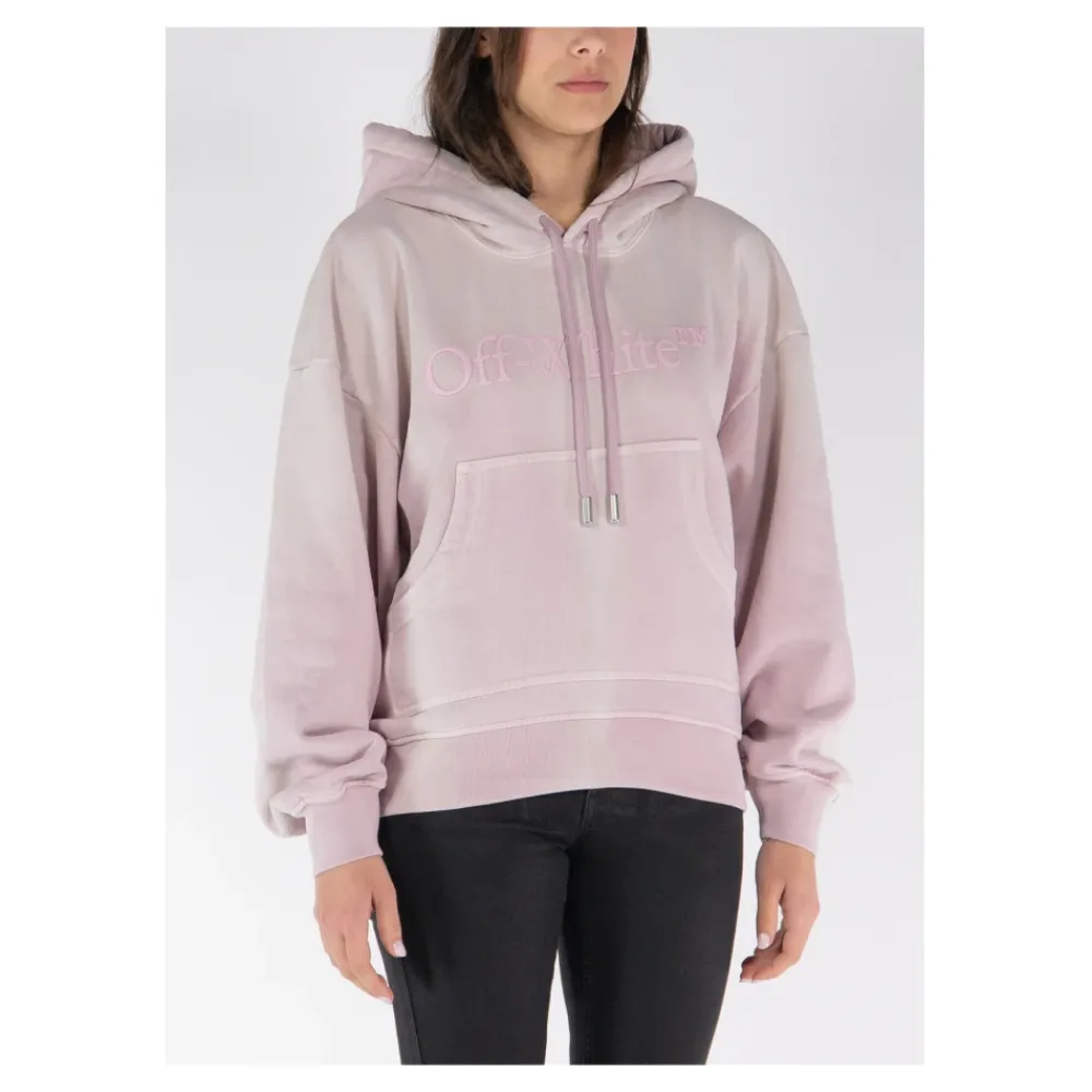 DAMES Off White Laundry Over Hoodie