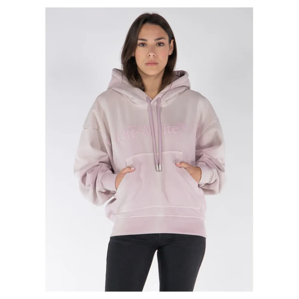 DAMES Off White Laundry Over Hoodie