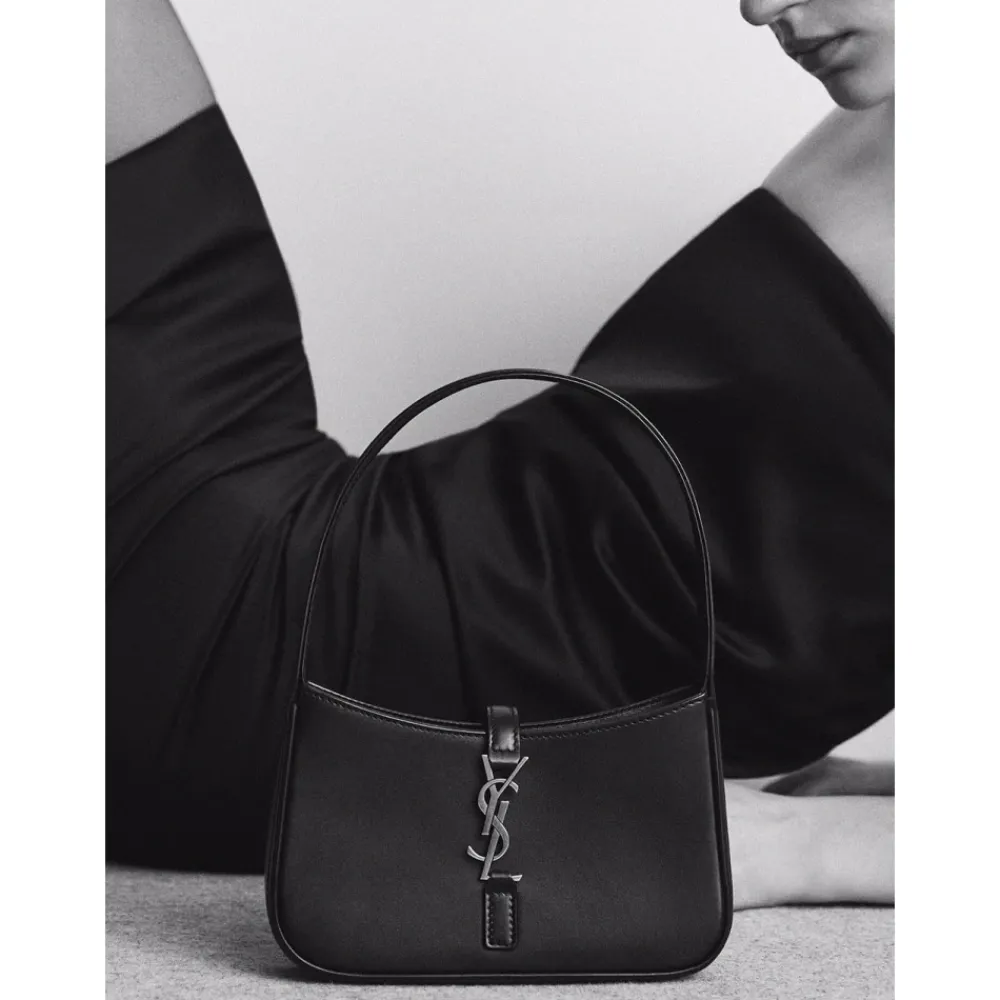DAMES Saint Laurent LE 5 A 7 Leren Crossbody Tas