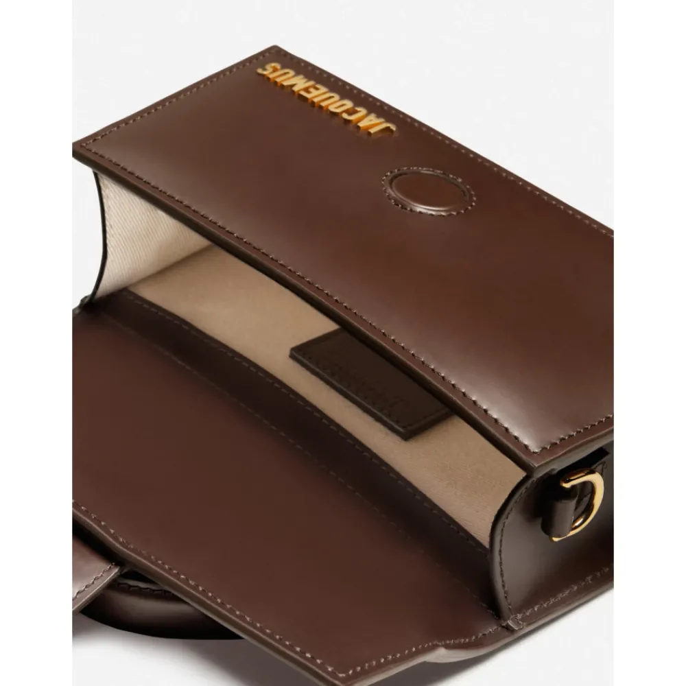 DAMES Jacquemus Handtassen^Le Bambino e Leren Tas