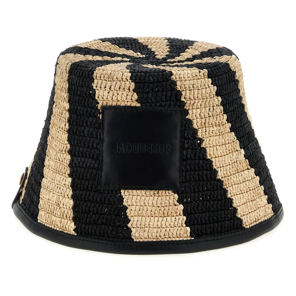 DAMES Jacquemus Hoeden^Le Bob Soli Bucket Hat