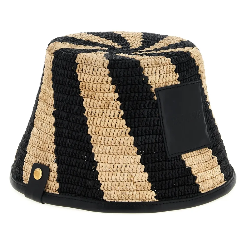 DAMES Jacquemus Hoeden^Le Bob Soli Bucket Hat