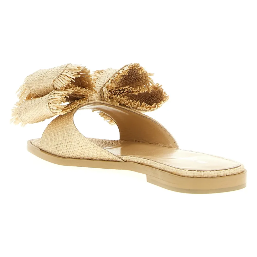 DAMES MACH & MACH Le Cadeau Raffia Sandalen