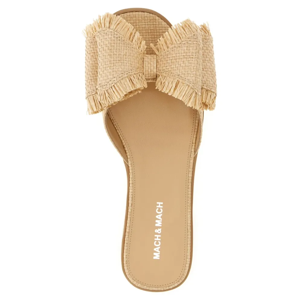 DAMES MACH & MACH Le Cadeau Raffia Sandalen