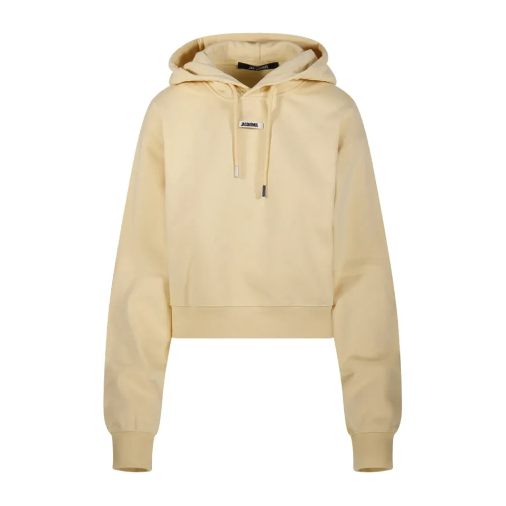 DAMES Jacquemus Hoodies & Sweatvesten^Le Hoodie Gros Grain Sweatshirt