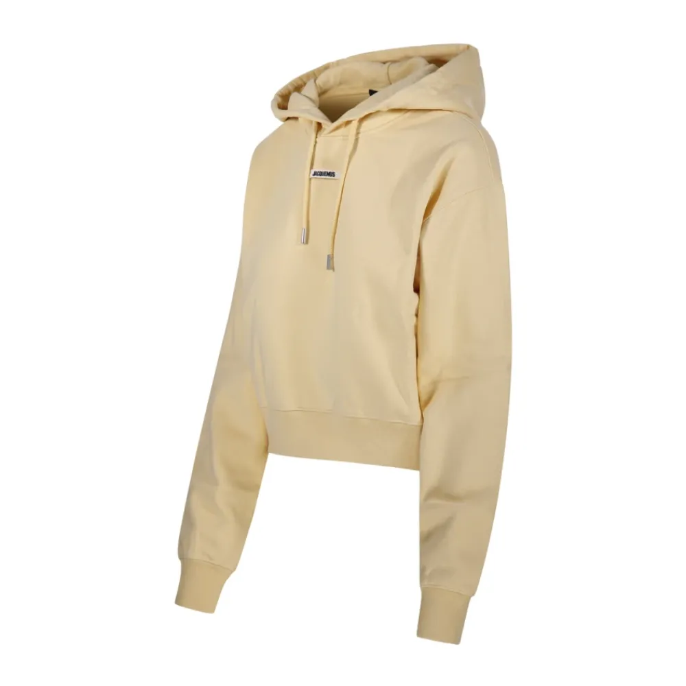 DAMES Jacquemus Hoodies & Sweatvesten^Le Hoodie Gros Grain Sweatshirt