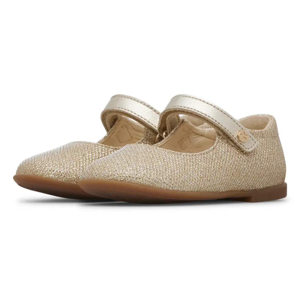 Naturino Ballerina'S^Leather and fabric ballet flats DARLING