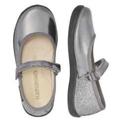 Naturino Leather and fabric ballet flats FROLLIK 2