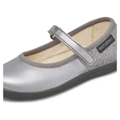 Naturino Leather and fabric ballet flats FROLLIK 2