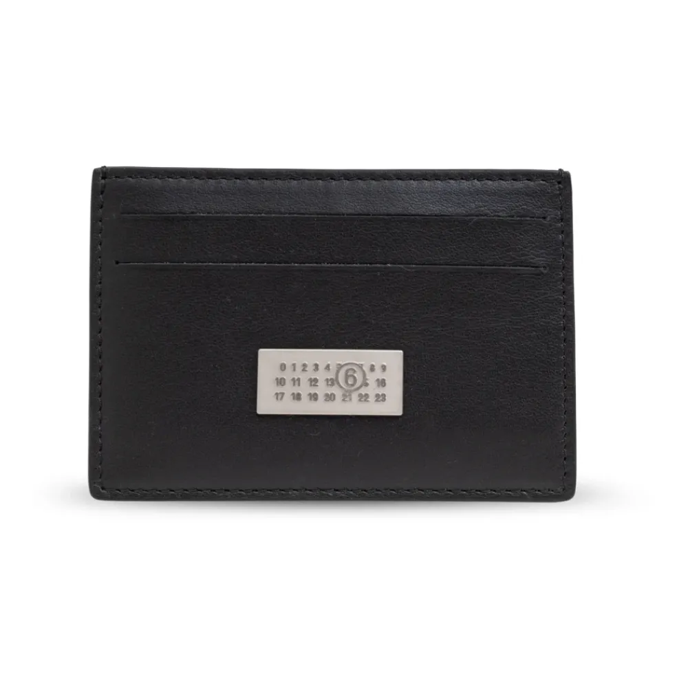 DAMES MM6 Maison Margiela Leather Card Holder