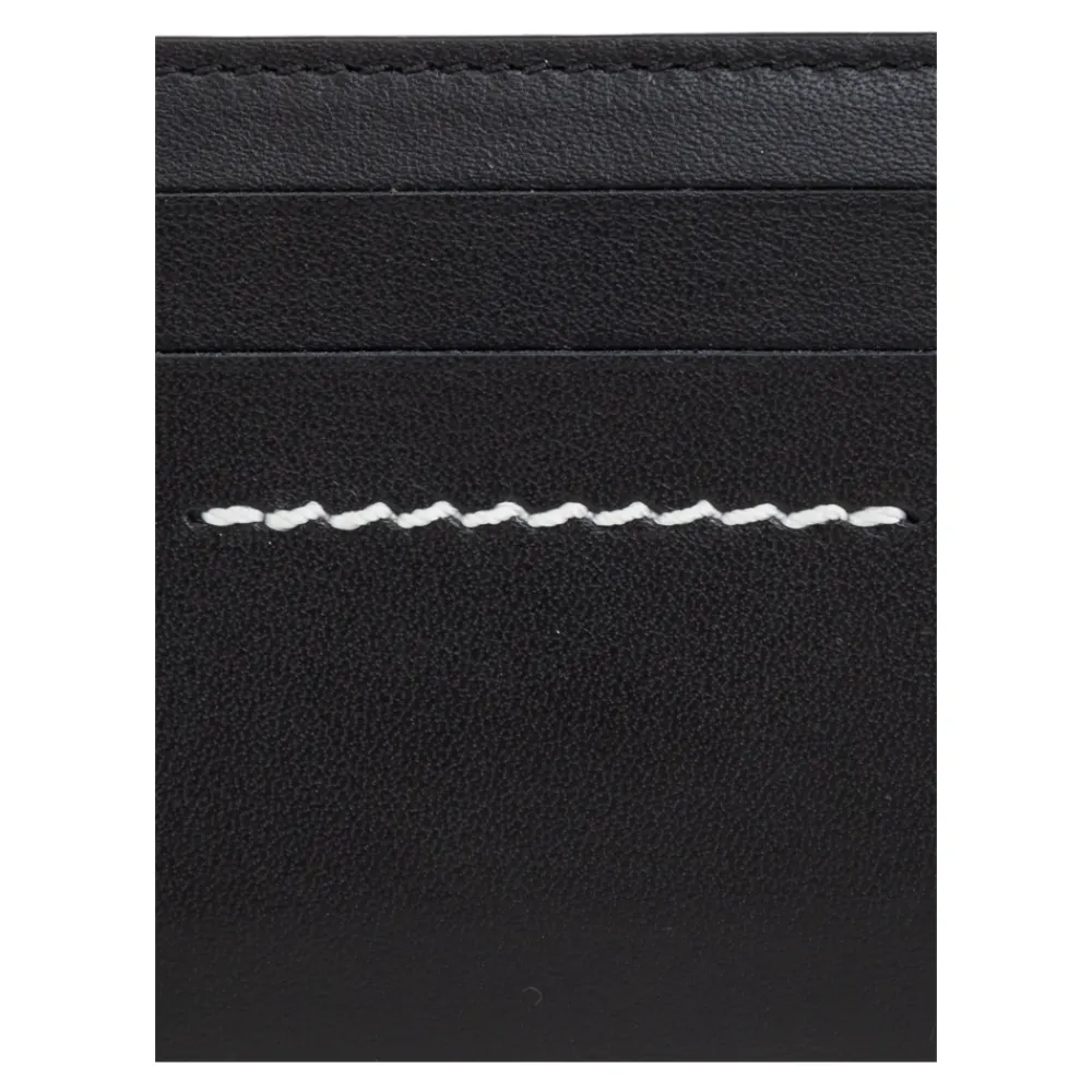 DAMES MM6 Maison Margiela Leather Card Holder