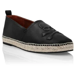 Heren Philipp Plein Espadrilles^Leather Espadrillas Skull