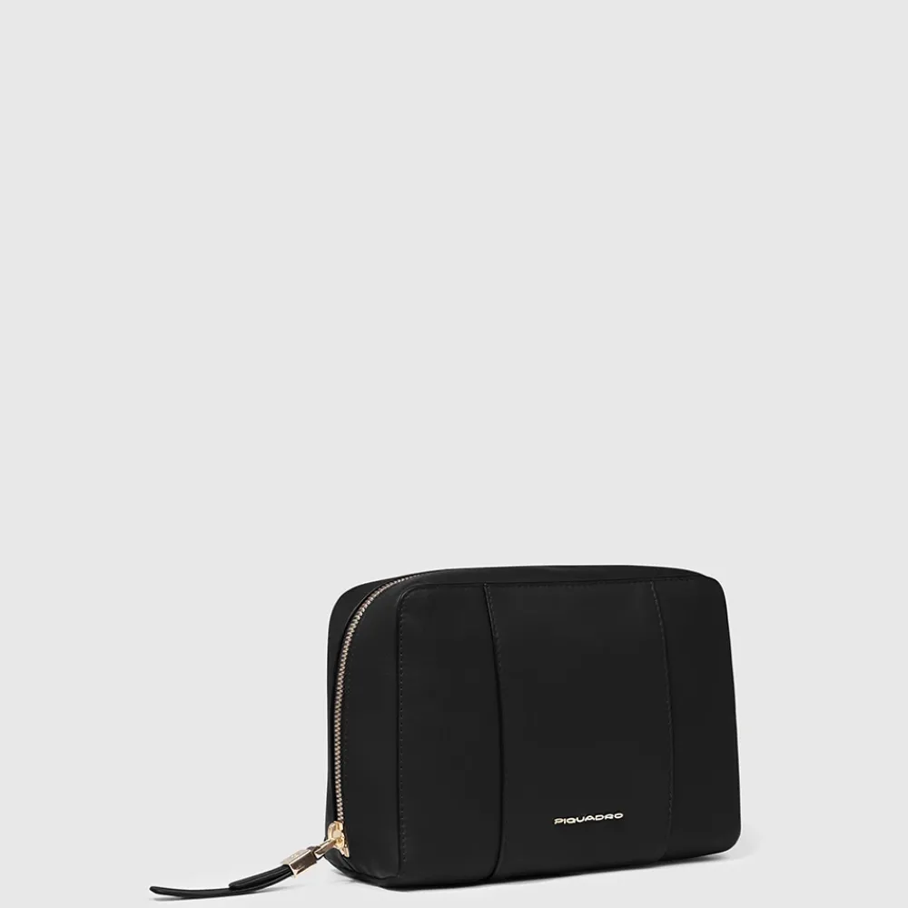 DAMES Piquadro Toilettassen^Leather make-up bag