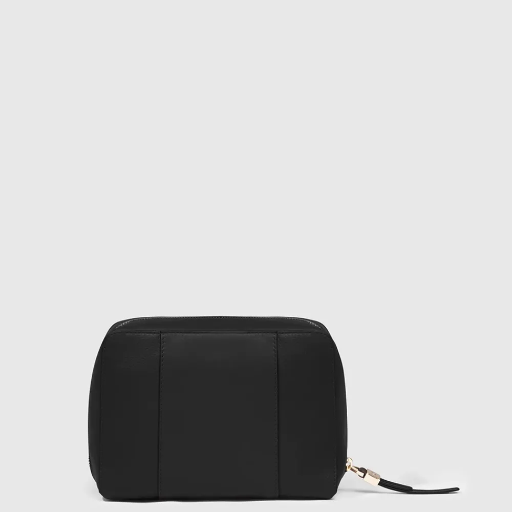 DAMES Piquadro Toilettassen^Leather make-up bag