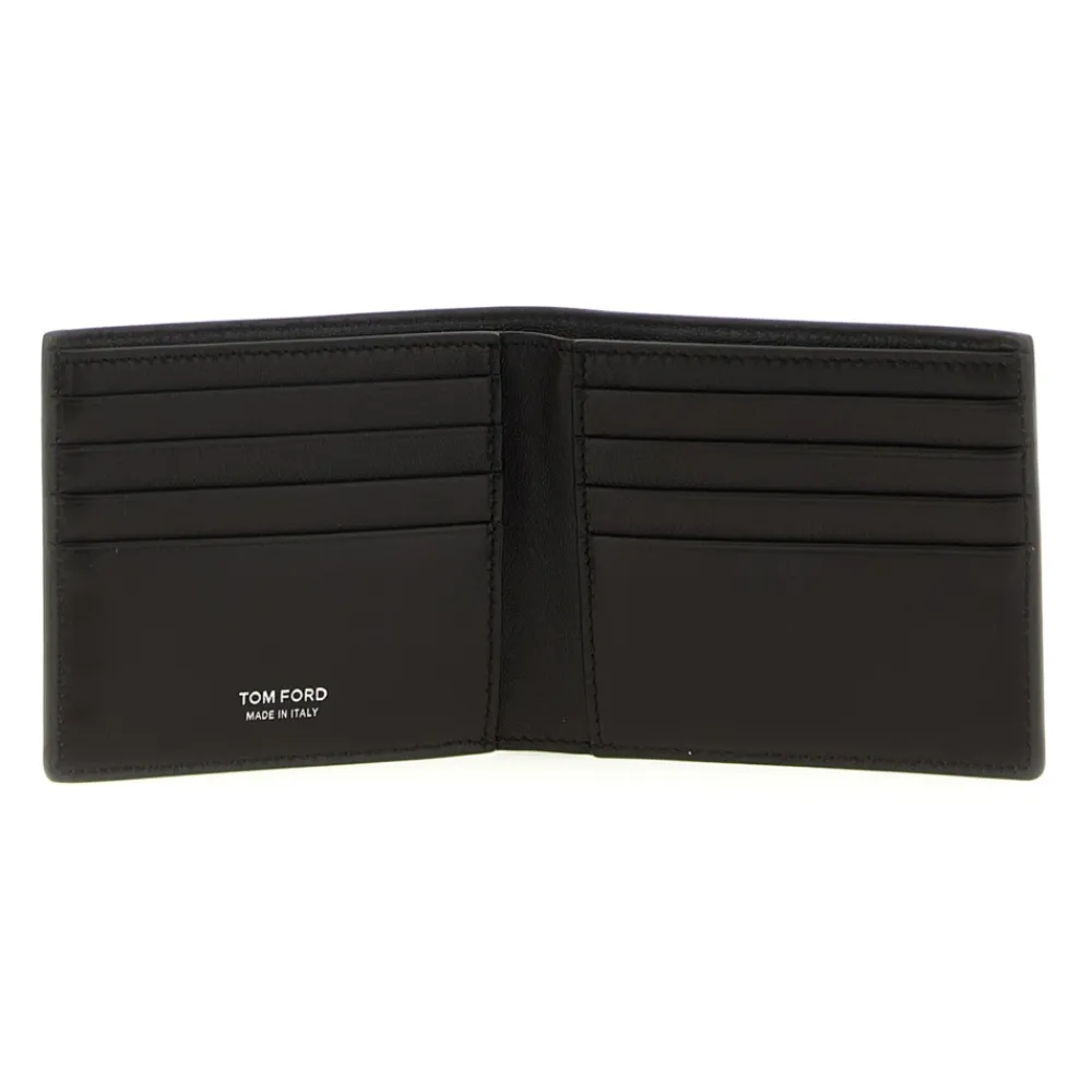 Heren Tom Ford Lederen portemonnee met krokodillenprint