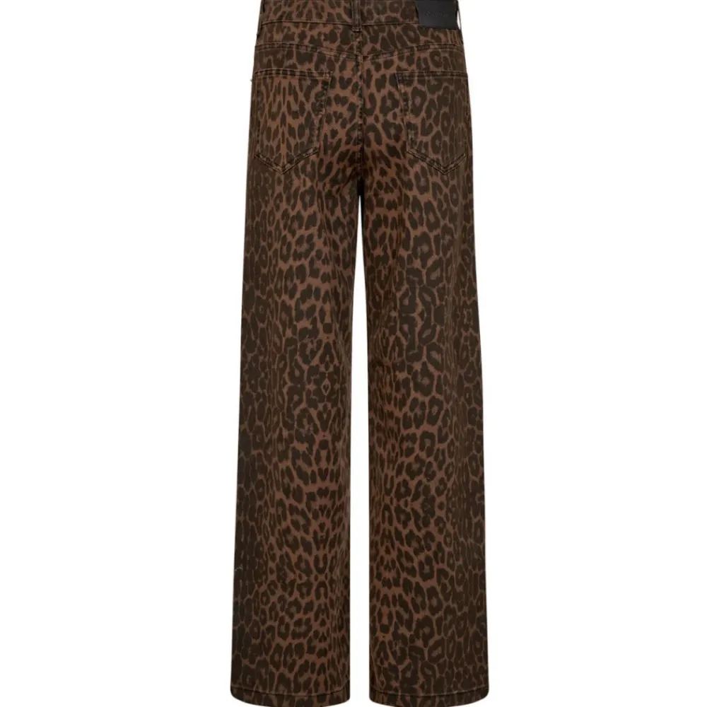 DAMES Co'Couture Leo Print Wijde Broek