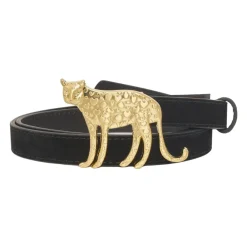 DAMES FABIENNE CHAPOT Riemen^Leopard Buckle Belt