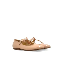 Chloé Leren Ballerina met Lak