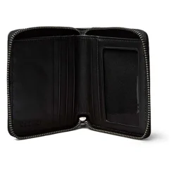 Heren Calvin Klein Leren Bifold Portemonnee met Rits