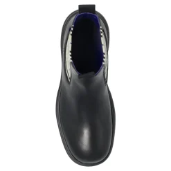 DAMES Burberry Leren Chelsea Boots Creeper