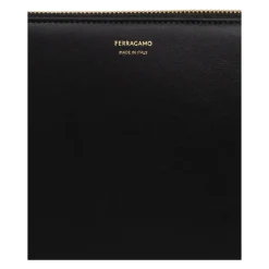 DAMES Ferragamo Leren Cosmetische Tas