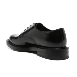 Heren Gucci Leren Derby Schoenen met Logo