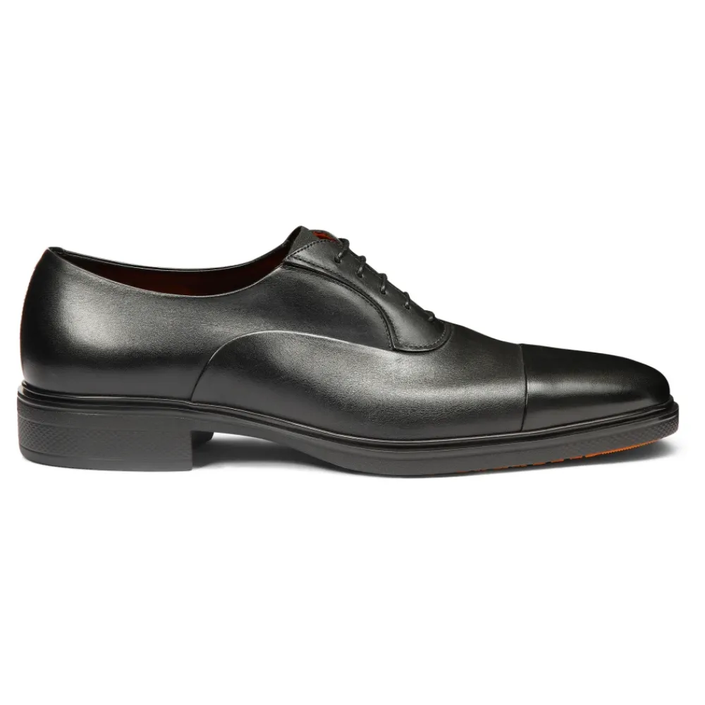 Heren Santoni Leren Easy-On Oxford schoenen