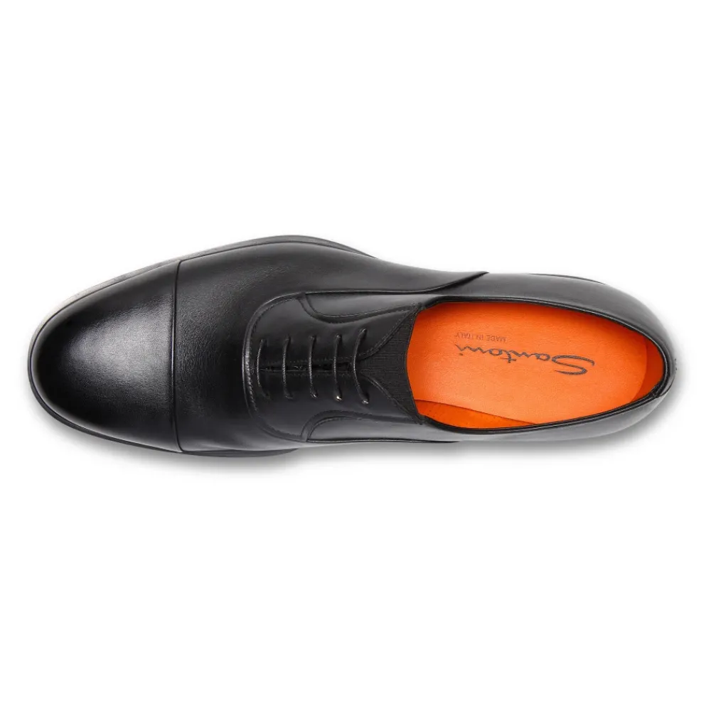 Heren Santoni Leren Easy-On Oxford schoenen