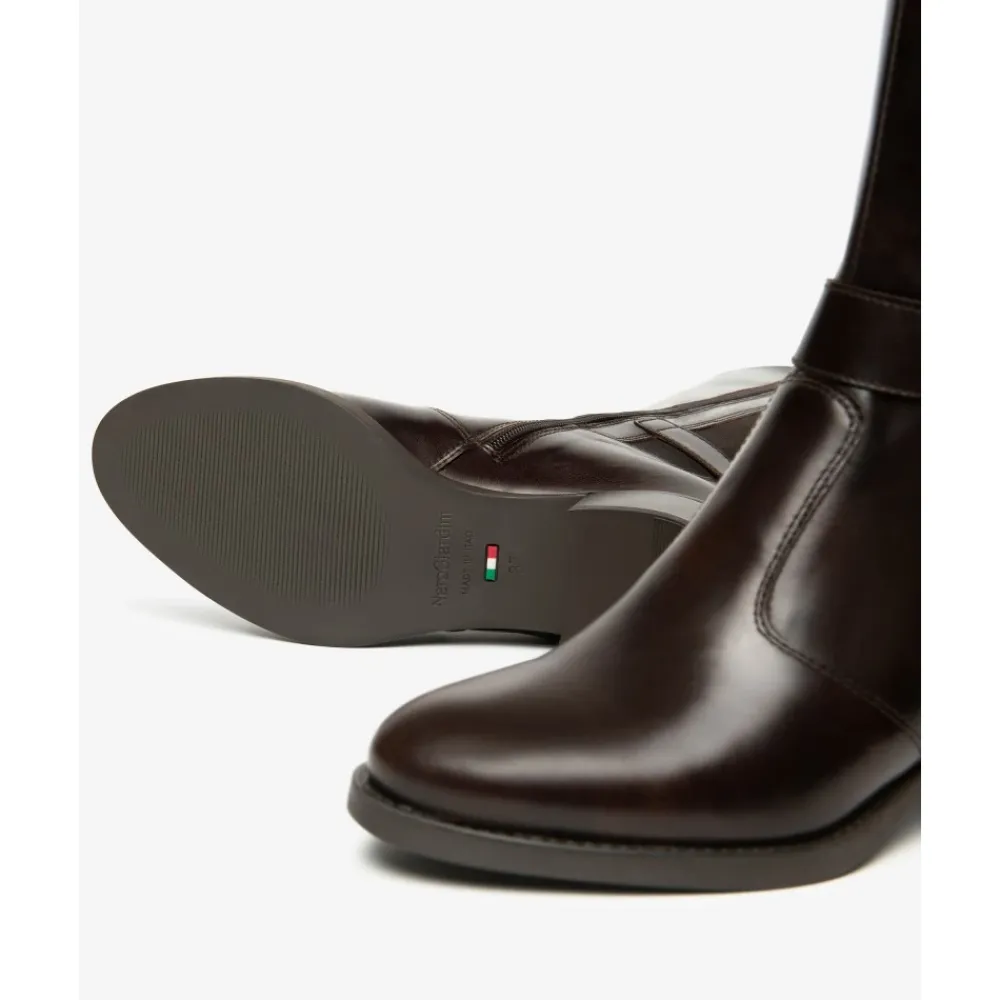 DAMES Nerogiardini Laarzen^Leren en stoffen dameslaarzen