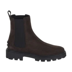 DAMES Tod's Chelseaboots^Leren Enkellaars