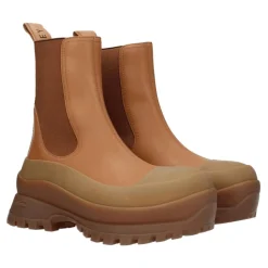 DAMES Stella McCartney Leren Enkellaarsjes