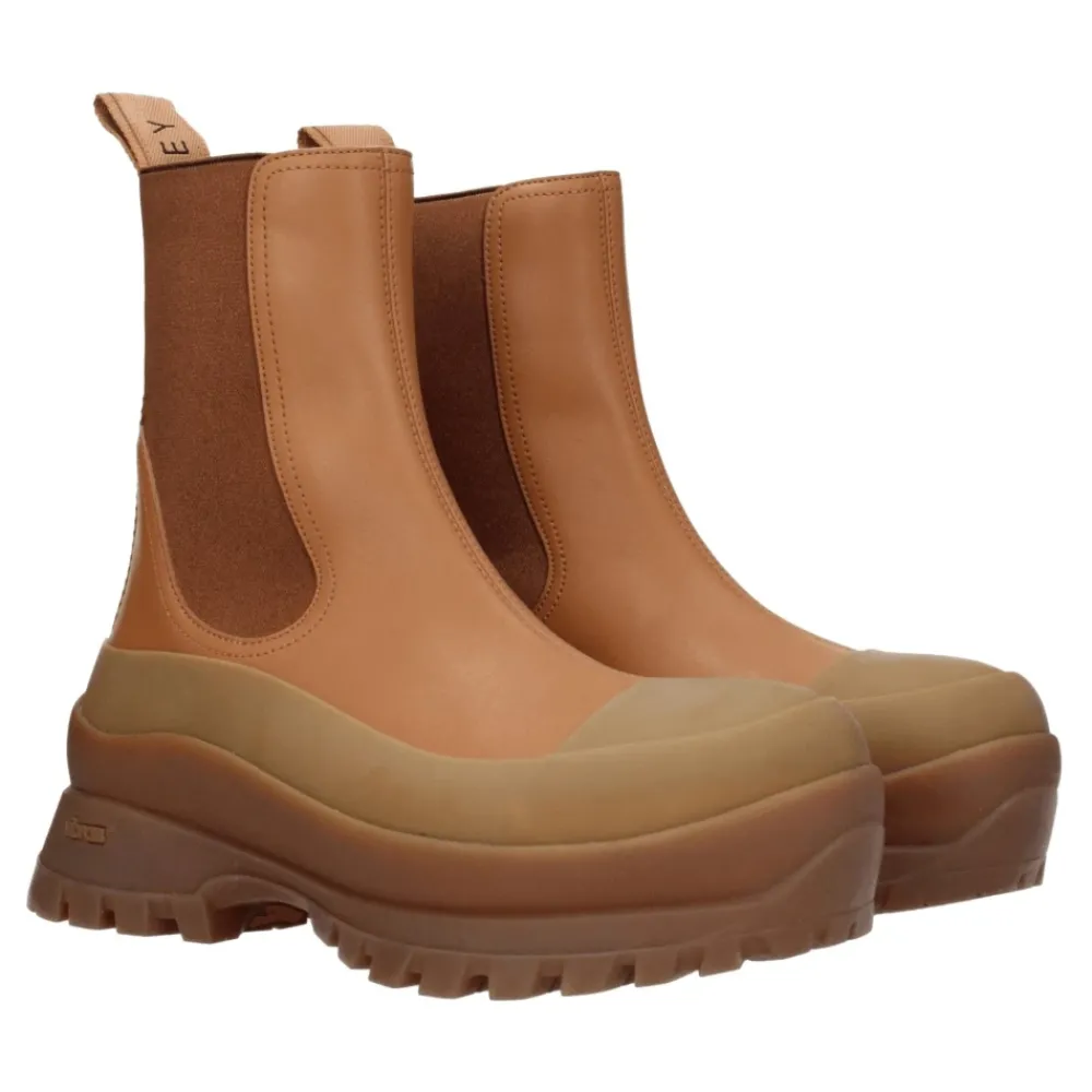 DAMES Stella McCartney Leren Enkellaarsjes