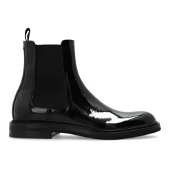 Heren Dolce & Gabbana Leren enkellaarzen