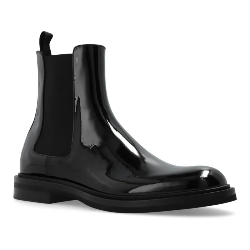 Heren Dolce & Gabbana Leren enkellaarzen