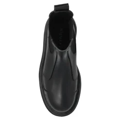 DAMES Alexander McQueen Chelseaboots^Leren enkellaarzen