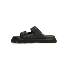 Heren Kazar Leren flip-flops op een dikke zool