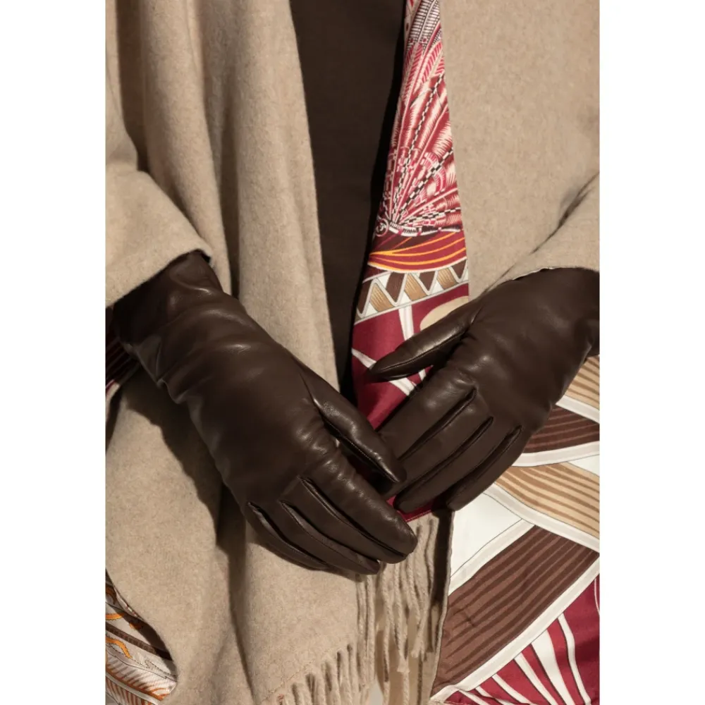 DAMES Ferragamo Leren handschoenen