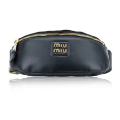 DAMES Miu Miu Leren Heuptas met Rits